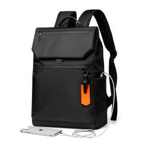 Custom New Arrival Waterproof Oxford Travel Men School Bags Business Student Laptop Backpacks with Usb