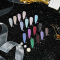 Superior Quality 69colors Series Neon Disco Gel Nail Polish Uv Gel Reflective Glitter Top Flash Drill Nail Supplies