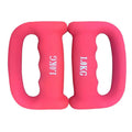 Gym Hand Shaped Neoprene Exercise Workout  Dumbbells Pair  D Shape Walking Dumbbell Factory Grip Dumbbell Weights