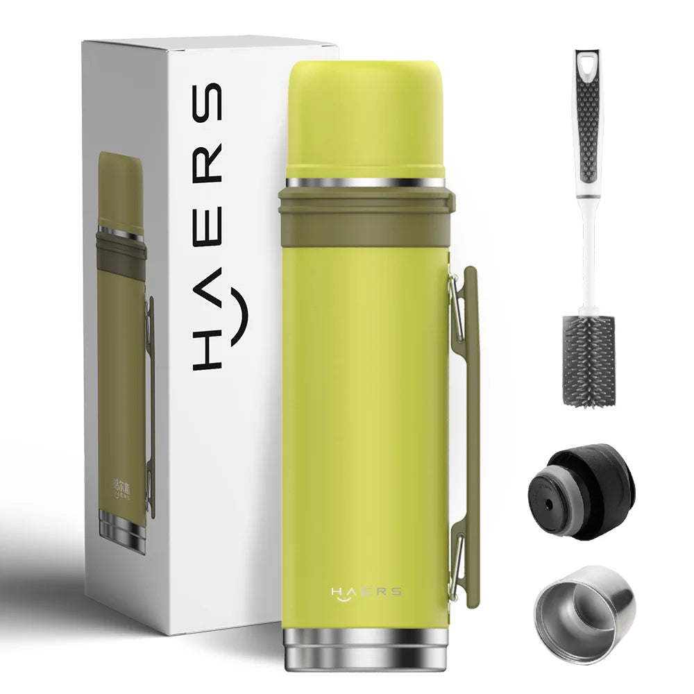 1l Double Wall Stainless Steel Vacuum Reusable Insulated Sports Tumbler Water Bottle Custom Water Flasks