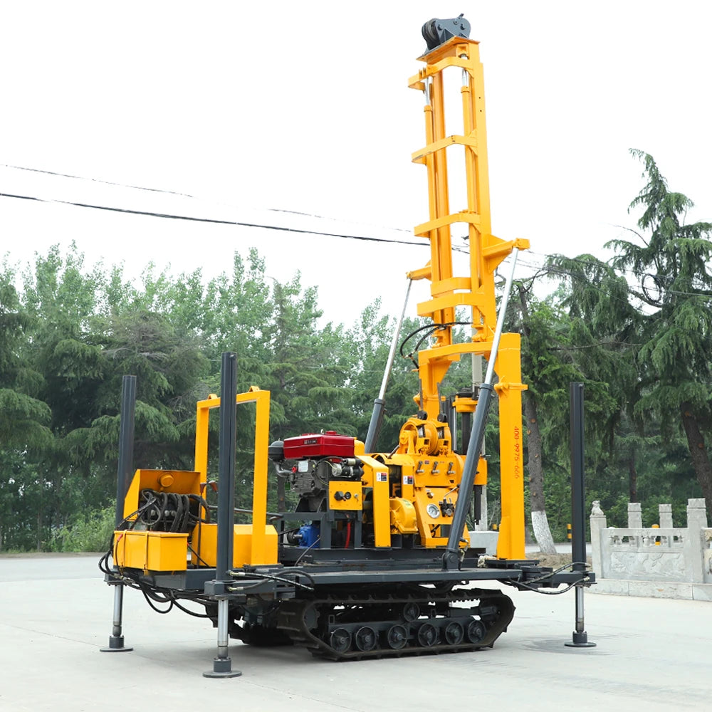 Factory Sale Hengwang Water Well Drilling Rig HW 190L Water Borehole Drilling Rig Water Drilling Rig Machine Price