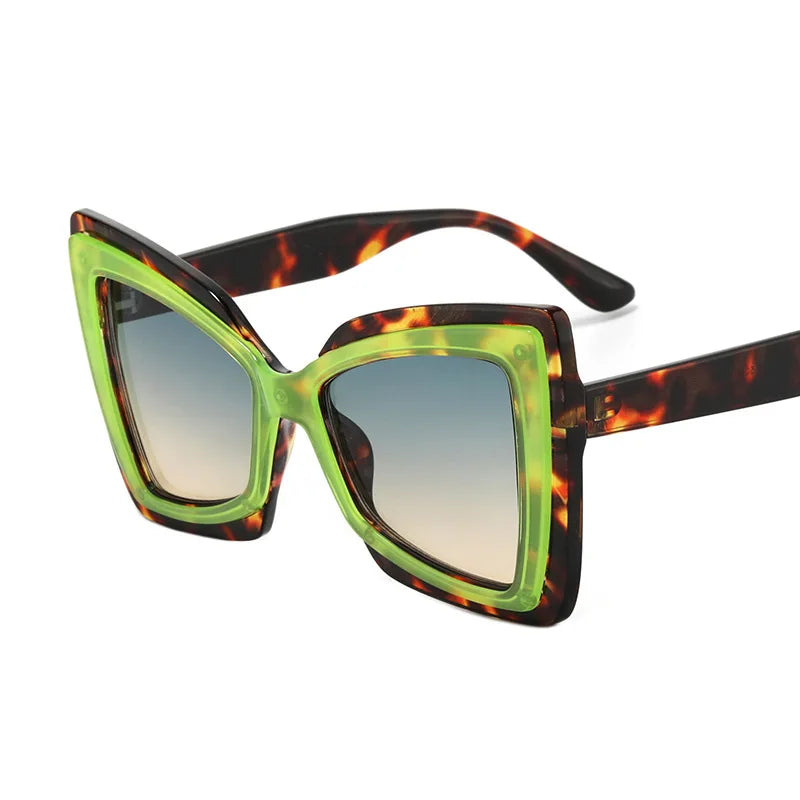 LBAshades 4463 New Design Brand Luxury Women's Polarization Gradient Retro Sunglasses Oculos De Sol