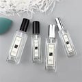 New Design 5ml 10ml 15ml Square Clear Perfume Atomizer Spray Glass Bottle for Perfume