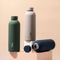 New Product 2023 Stainless Steel Sport Water Bottle 500ml Eco-Friendly Hot/Cold Insulation Custom Logo 20 Colors Outdoor Gift
