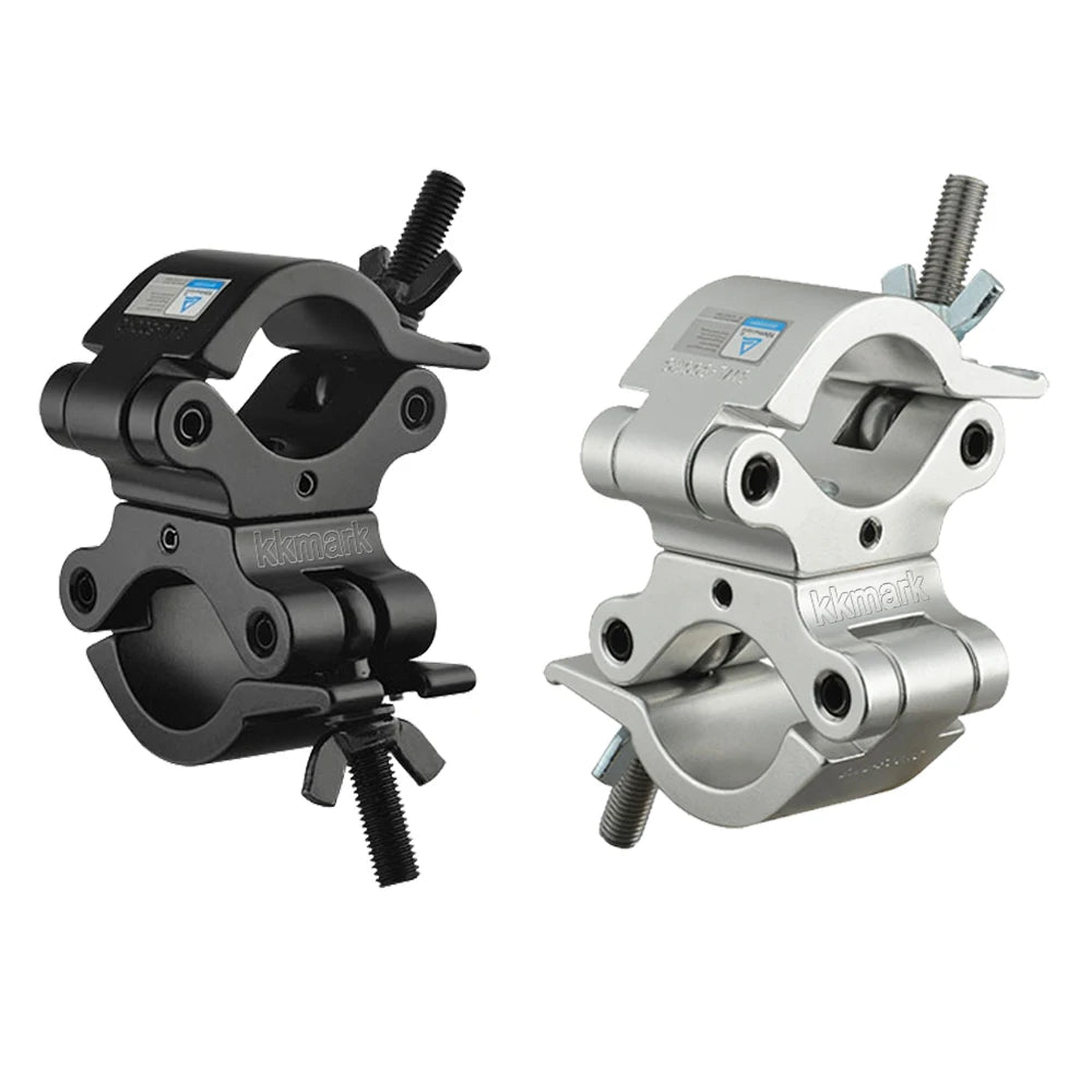TUV Certificated Heavy Duty 500KG 50mm Tube Aluminum Double Pro Swivel Truss Clamp for Construction Material