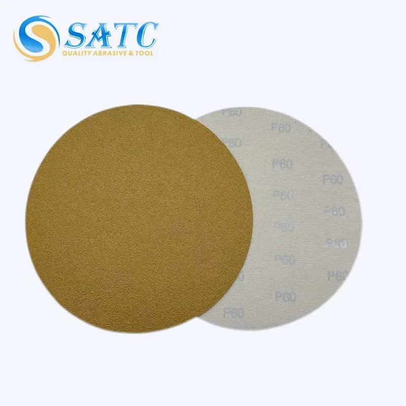 DE Warehouse 24H Shipping Free Delivery 9" Hook & Loop Sanding Discs No Hole 40-800 Grit Abrasive for Metal/Wood/Paint