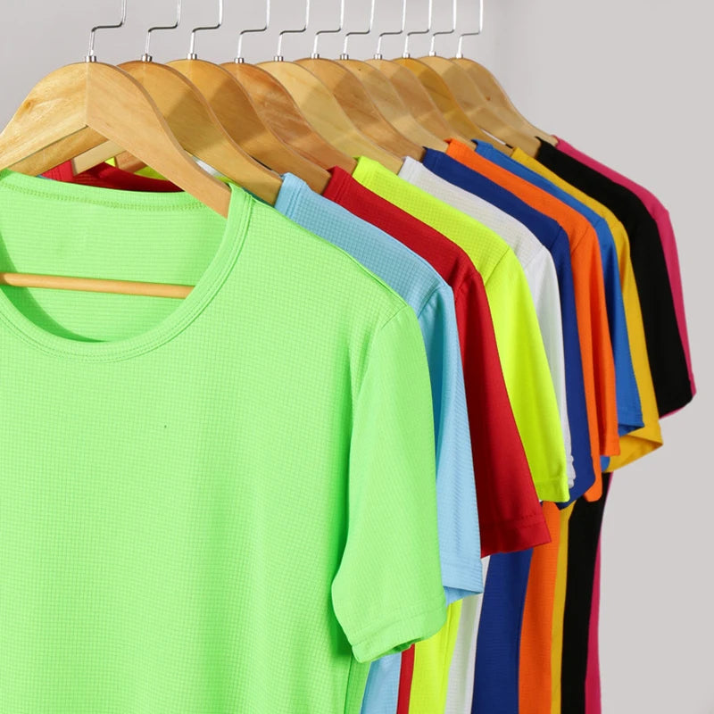 Unisex Custom Printed 100% Polyester Knitted Sport T-Shirt Oversized Gym Top with Long Length Casual Style for Men and Women