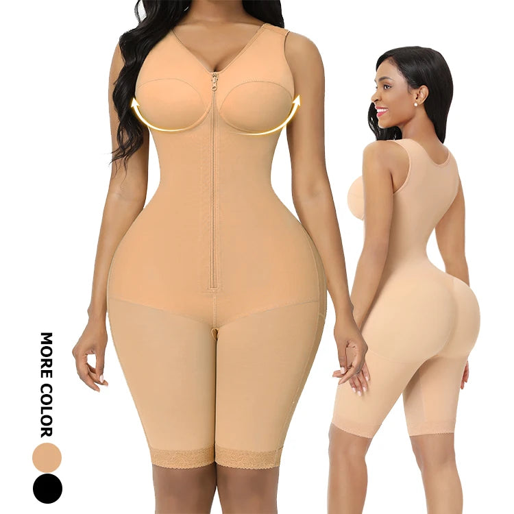 HEXIN Shapers Moldeadoras Para Mujer Seamless Body Shaper Lace Design Enahncer Butt Lifter Colombiana Shaper Shapewear for Women