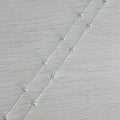 JZBZ-D3530 Silver Chain Manufacturer From China Real Silver with 18k Gold Plates Satellite Chain