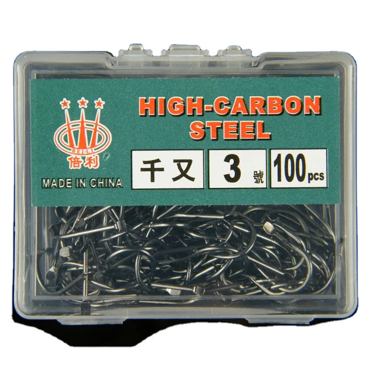 Fish Hook High Carbon Steel Fishhook With a Crooked Beak Multifunction Fishing Tool Fishing Hooks