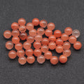 Diy Semi-precious stones cabochons round watermelon quartz Cut Loose Beads round Cabochon