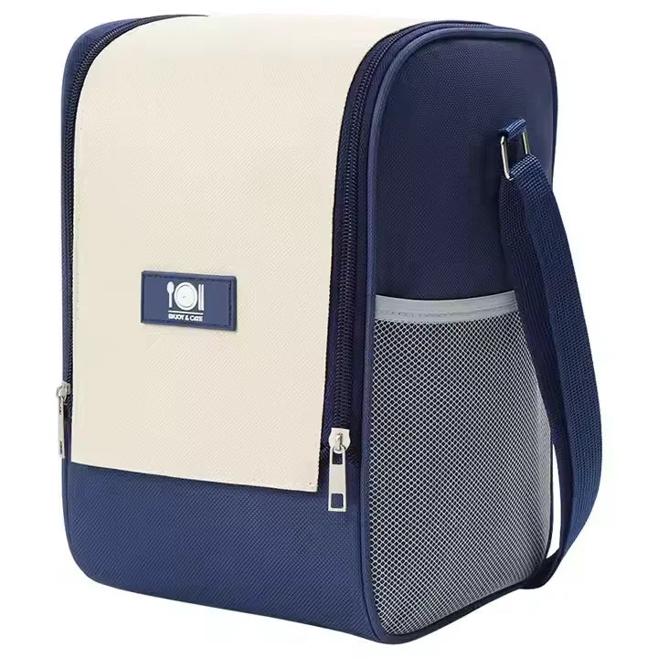Square Shape Thicken Waterproof Eco Friendly Ice Cooler Bag Portable Picnic Thermal Lunch Bag for Adults/office/school