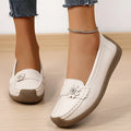 Non slip Hospital Breathable Flats Wholesale Custom logo White Latest Nursing Shoes for Women