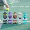 New Summer Sports Tritan Plastic Water Bottle Large Capacity Portable for Male Female Students for Boiling Water