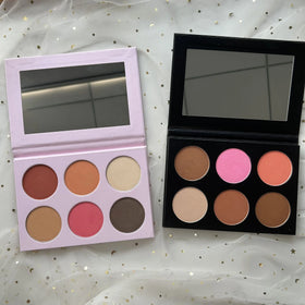 OEM ODM Newest Cruelty-free Private Label Matte Face Contouring Blush Palette
