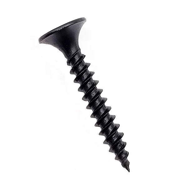 Factory 3.5 X 25 mm Black Drywall Screw Carbon Steel 1022a Gypsum Screw Bugle Head Grey Screw with Good Quality