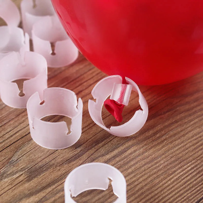 50pcs Balloon Arche Buckle Plastic Clip Bracket Arch Balloon Connector Clip Ring Buckle for Arches Birthday Wedding Party Decor MegaBDM