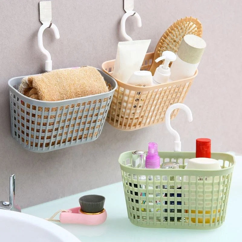 Fashionable Plastic Hanging Bath Basket