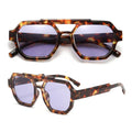 2025 New Unisex Rectangle Sunglasses Custom UV400 Fashion Polarized Glass PC Frames Gafas De Sol