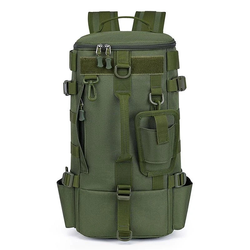 Fashionable Water-Resistant Fishing Laptop Backpack Rod Fishing Tackle Outdoor Storage Bag Multifunctional Holders Oxford Bag