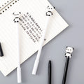 Candy Kawaii Giant Panda School Student Gel Pens Creative Sprouting Design with 0.5mm Black Ink Made of Plastic
