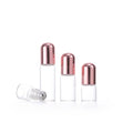 Perfume Glass Roller Bottle 1ml 2ml 3ml 5ml clear Empty Glass Attar Bottle With Stainless Steel Roller Ball