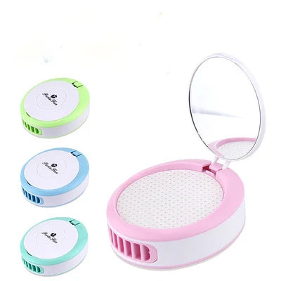 Lava Beauty Lava Lashes Blooming Eyelash Extension Permade Fan Lashes Mini Fan with USB Cooling Makeup Tools