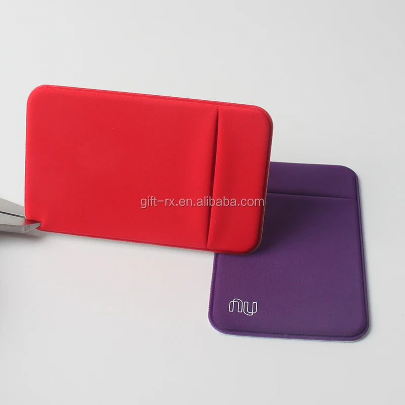 OEM Printed 3M Sticker Plastic ID Card & Passport Holder for Phone Wallet & Other Accessories