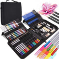 Bview Art Premium Quality 83 Pieces Drawing Sketching Pencils Kit with Color Graphite Charcoal Watercolor Pencil