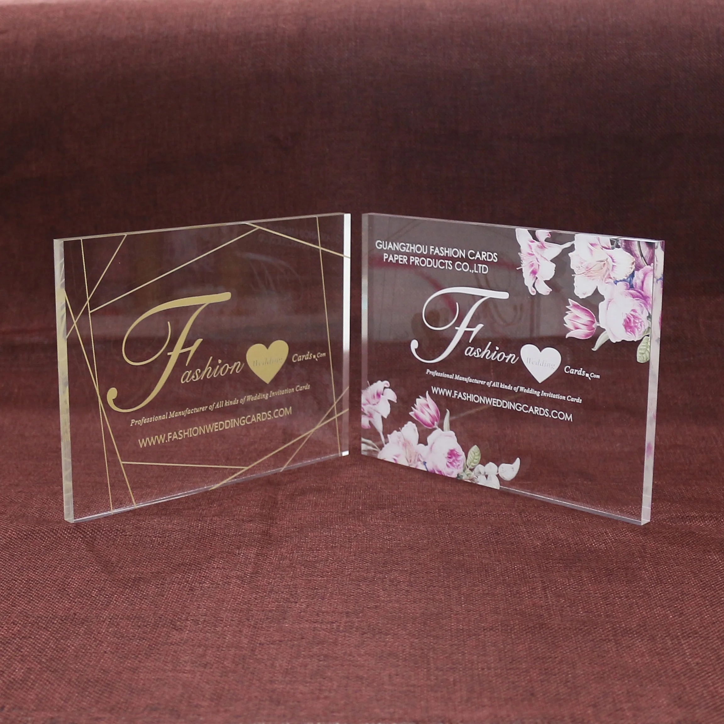 Acrylic Stand 1cm Thick Standing Table Number Card Wedding Photo Custom Decorative Acrylic Cards