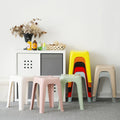 Fashion Simple European-style Dining Chair Factory Direct Selling Office Stackable Plastic Chairs for Home Restaurants and Pubs