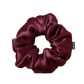 Custom logo Luxury Large Silk Scrunchies for Hair