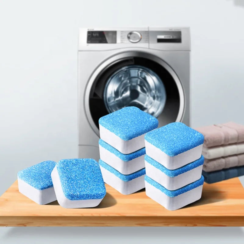 OEM Effervescent Tablet Washing Machine Cleaner Solid Detergent Laundry Washer Cleaning Block