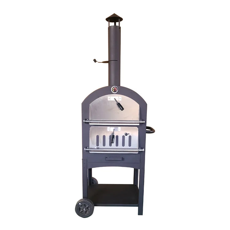 Pizza Oven Outdoor Wood Fired Outdoor Pizza Oven with Waterproof Cover