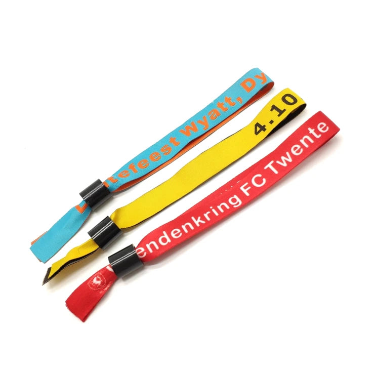 Customized Wristbands Festival Wristbands  Promotional Gifts Festival Woven Wristband