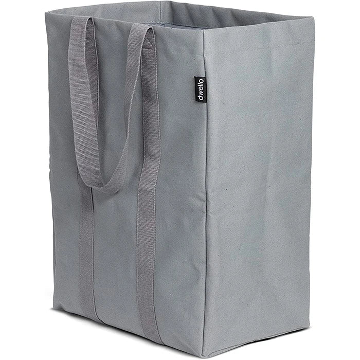 Collapsible Handled Polyester Laundry Bag Organizer Shoulder Strap for Sports Equipment Clothes Storage Essential Apartment