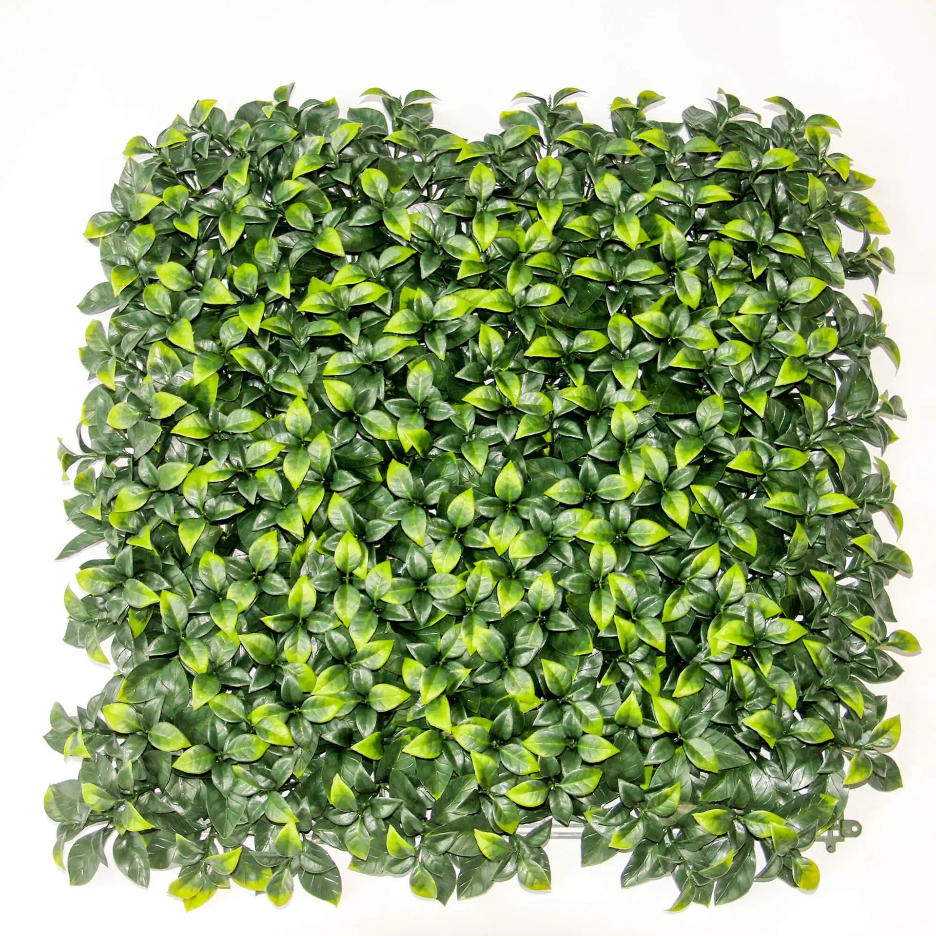Green Leaf Hedge Fence Artificial Grass Wall Panel Outdoor Plastic Plant Wall with Durable Artificial Grass Fence
