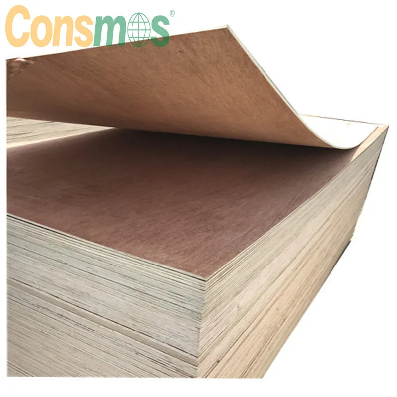 Linyi Factory 3mm 4mm 6mm 9mm 12mm Commercial Plywood Cheap Commercial Plywood