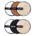 Custom Microfiber Facial Pads Reusable Cotton Makeup Puff Deep Clean Soft Remover Pads Washable New Arrival