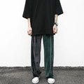 OEM High Street Style Velvet Flared Pants Men Wide Leg Loose Velvet Track Pants MegaBDM