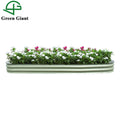 Outdoor Gardening Planter Box 8'' Tall 9-in-1 Green Modular Corrugated Metal Raised Garden Bed