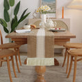 Bohemian Style Cotton and Linen Weave Table Runner for Home Restaurant Wholesale Christmas Wedding Table Runners