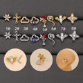 Gaby New Sale Snake Nose Ring Box Rings Stainless Steel Nose Ring Bulk for Women Nose Piercing Wholesale Body Jewelry