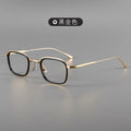 Super Fashion Retro Style Pure Titanium Acetate Optical Glasses Unisex Spectacle Frames with Retro Style Design Men Women