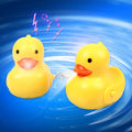 Best Selling Duck Sound LED Keychain with Flashlight Novelty Children Toy Keyrings