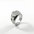 Hip Hop Punk Style Jewelry Stainless Steel 18k Gold Medusa Ring for Men