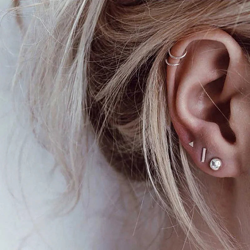 EManco Hot Sale 4 Pairs Stud Earrings Set Studs Set Earrings Studs Earring for Women Set