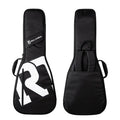 Rm Lauren Series Rainbow Reinforced Shockproof Nylon Backpack Style Dual Electric Guitar Gig Bag with Foldable Dustproof Design