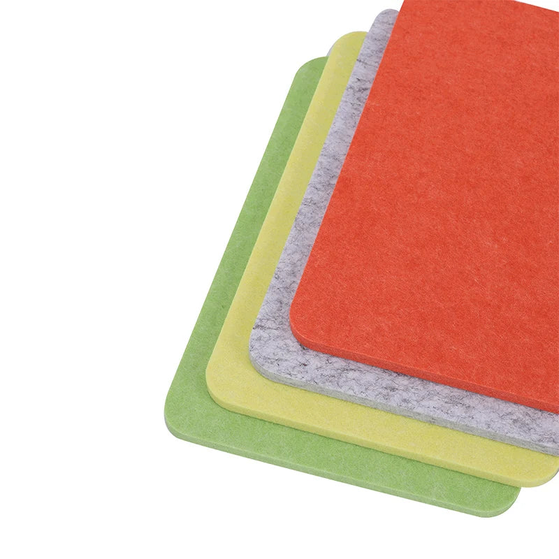 Cheap High Density Fireproof Eco-Friendly Polyester Acoustic Panel Colorful PET Panel for Hotel