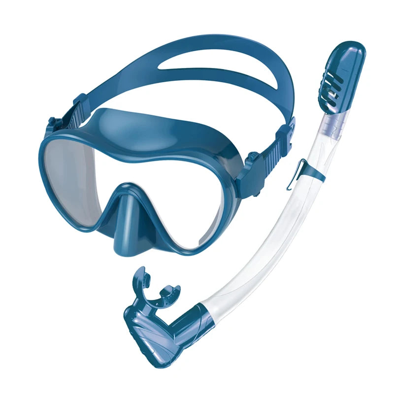Hot Kids Diving Goggle Mask Breathing Tube Anti-fog Swimming Glasses Snorkeling Underwater Diving Mask Snorkel Set